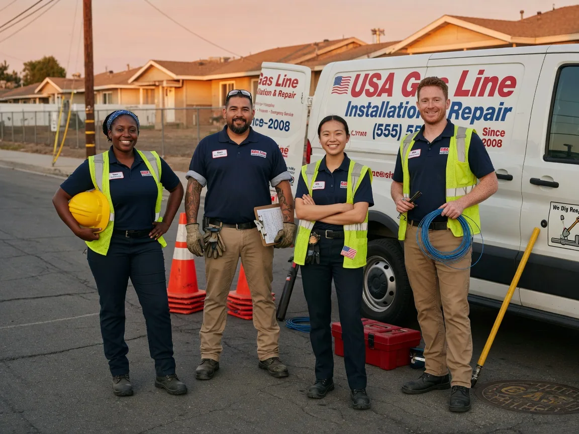 Gas Line Installation company in Spearsville, LA